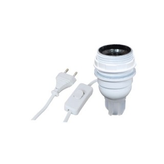 Adaptateur bouteille Blanc Douille E27
