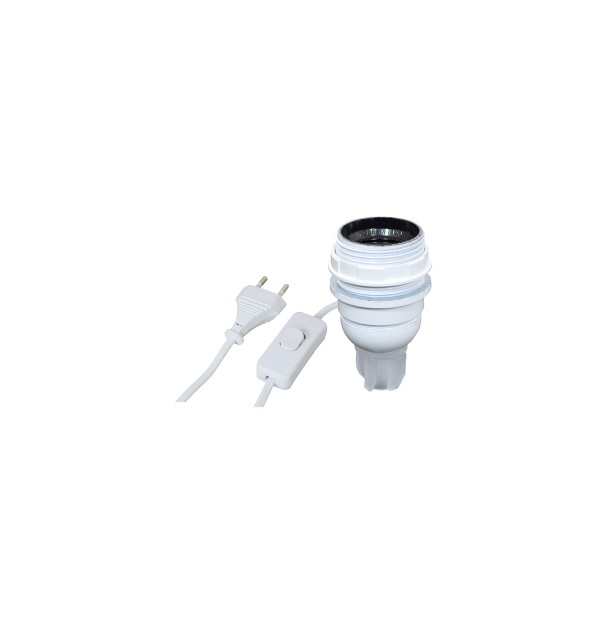 Adaptateur bouteille Blanc Douille E27