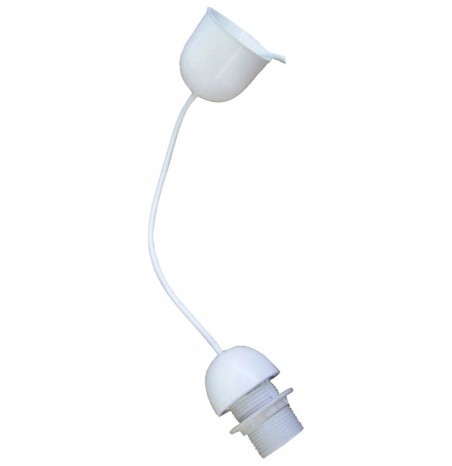 Fil de suspension lustre et luminaire Blanc Douille E27